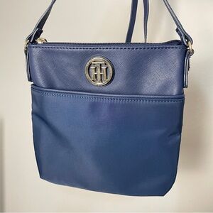 Tommy Hilfiger Navy Nylon Crossbody